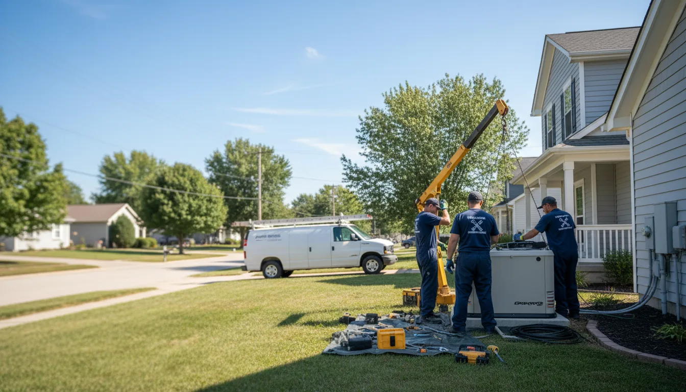 Generator Installation in Wilson, KS near me